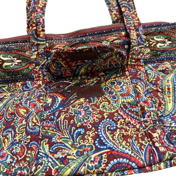 Usport Sack Paisley Floral Cloth Bag - Picture 3 of 5